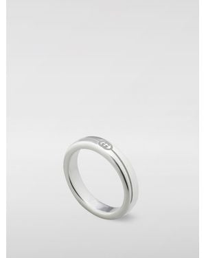 Gucci Interlocking G Ring - White