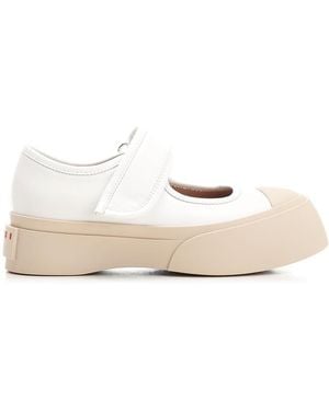 Marni "Mary Jane" Sneaker - Natural