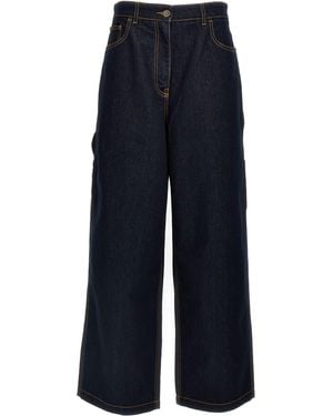 Etro Wide Jeans - Blue