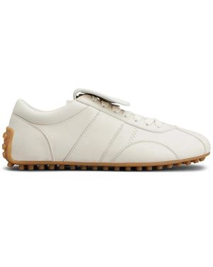 ◆TOD'S 最新作◆Tod's 1T Stripeスニーカー/Black＆Off White◆ Man WHITE Tod's Sneakers in Leather XXM03E0GC50BKB9B009 | Tods