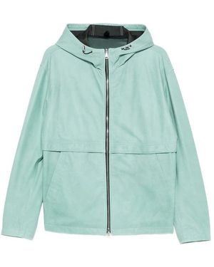 Tagliatore Leather Outerwear - Green