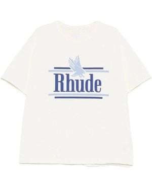 Rhude Neutrals Tops - White