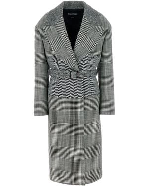 Tom Ford Clothing Coats - Gray