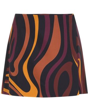 PUCCI Mini Skirt - Blue