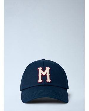 Moncler Embroidered Logo Cap - Blue