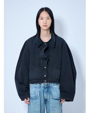 Maison Margiela Oversized Denim Jacket - Blue