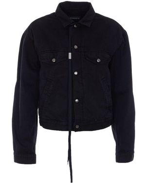Ann Demeulemeester Raf Standard Denim Jacket - Blue