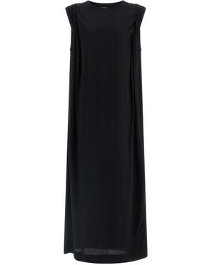 Dries Van Noten Cotton Long Dress - Black