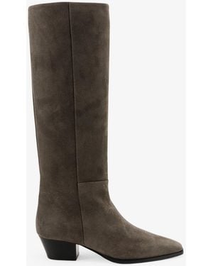 Aeyde Suede Boots - Brown