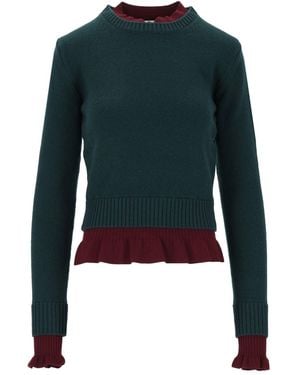 Acne Studios Layered Sweater - Blue