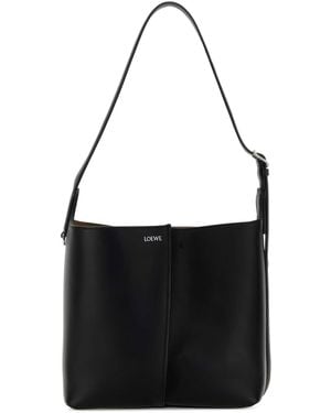 Loewe Bilbao Bucket Medium - Black