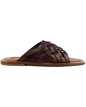 Miu Miu Shoes Slippers - Brown