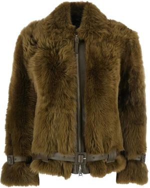 Tom Ford Belted Jacket - Green