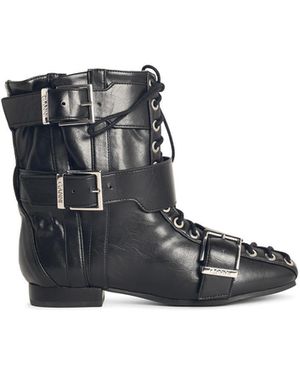 Ganni Synthetic Boots - White