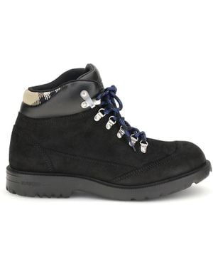 Burberry Moor Hiking Boots - Black