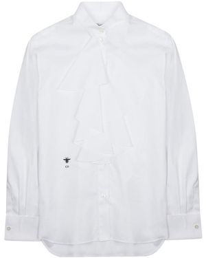 Dior Dior Ruffle Blouse - White
