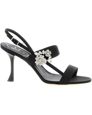 Roger Vivier Slingback Heels - Metallic