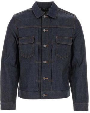 A.P.C. Jackets - Blue