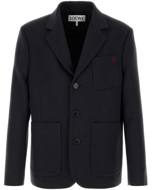 Loewe Wool Blazer - Black