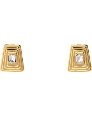 Alessandra Rich Metal Earrings - Metallic