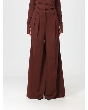 Max Mara Pants Leather - Brown