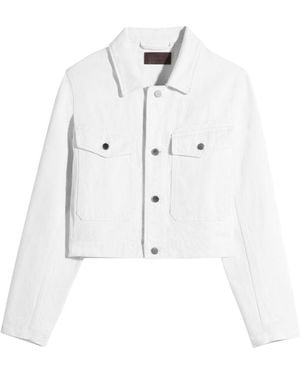 Lemaire Cotton Cropped Jacket - White