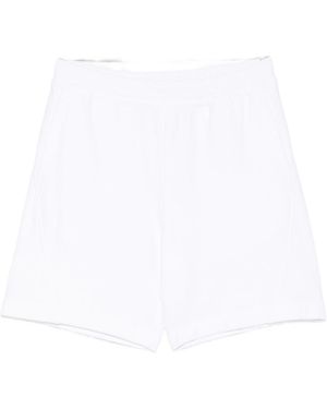 Givenchy Logo Cotton Shorts - White