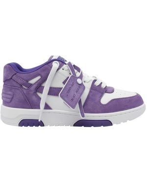 Off-White c/o Virgil Abloh Off Out Of Office Sneakers - Purple