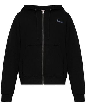 KENZO Hooded Sweatshirt - Black
