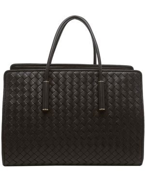 Bottega Veneta Barbara Small Tote - Black