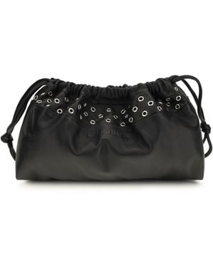 Pierre Hardy Double Clutch With Eyelets - Black