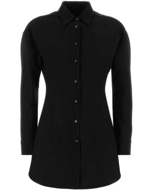 Jil Sander Wool Blend Shirt - Black