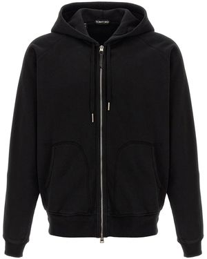 パーカー・フーディ [TOM FORD] Zipped Hoodie CASHMERE ZIP HOODIE | Tom Ford Fashion