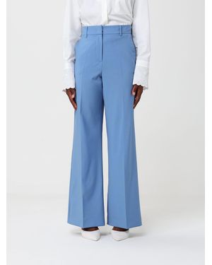 Weekend by Maxmara Virgin Wool Pants - Blue