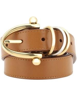 Chloé Chloé Leather Bracelet Belt - Natural