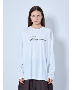 Jacquemus Long Sleeve T-Shirt - White