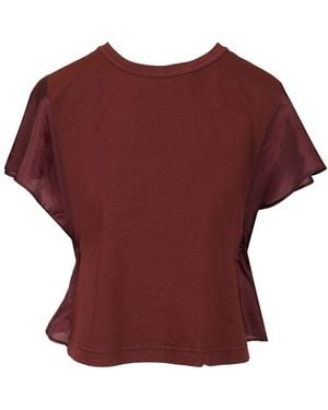 forte_forte Forte_Forte Jersey T-Shirt - Red