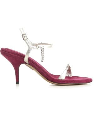 Chloé Zia Heeled Sandals - Pink