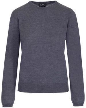 A.P.C. Basic Pullover - Blue