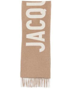Jacquemus Neutrals Scarves - Natural