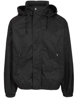 Celine Nylon Twill Windbreaker - Black