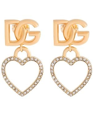 Dolce & Gabbana Orecch.Perno Cuori "It.Tailor" - Multicolor