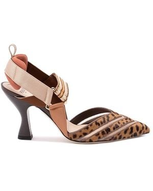 Fendi 'Colibrã¬ Slingbacks - White
