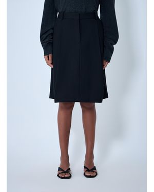 TOTEME Tailored Pleated Skirt - Blue