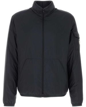 Moncler Dark Nylon Breezes Down Jacket - Blue