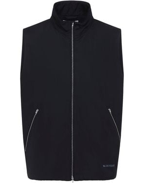 Jil Sander Midnight Sleeveless Sport Vest - Blue