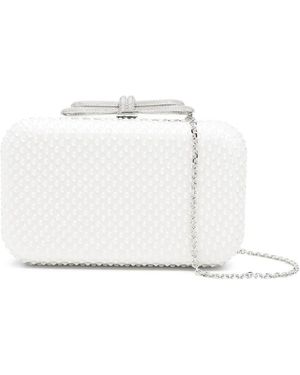 Mach & Mach Mach & Mach Clutch Bags - White