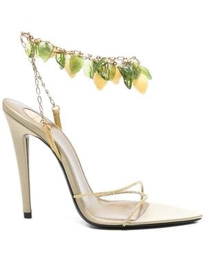 Saint Laurent Shoes - Metallic