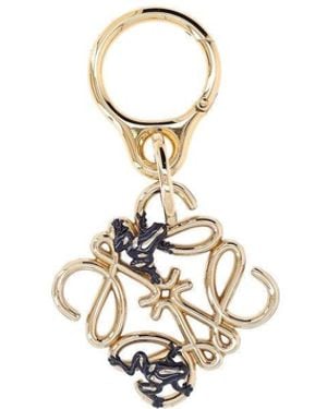 Loewe Paula's Ibiza Frog Anagram Charm - White
