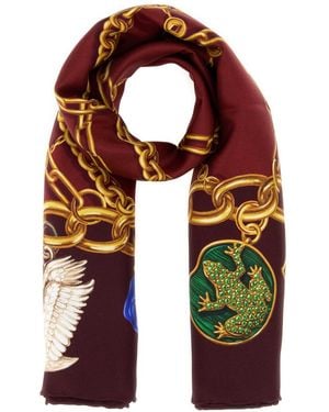 Burberry Printed Silk Foulard - Multicolor
